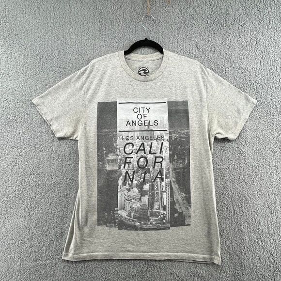 Ocean Current Los Angeles Graphic Tee Shirt Size Large - Picture 2 of 11